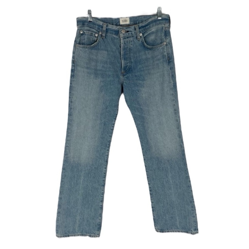 Citizens of Humanity Ryan Light Wash Straight Leg Slouchy Denim Jeans 26
